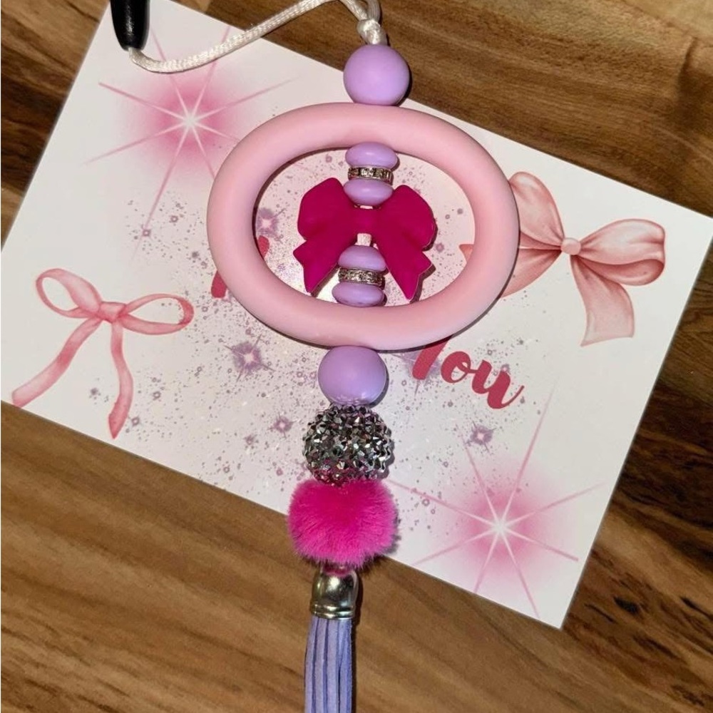 Pink and Purple Kids Accessory with Bow